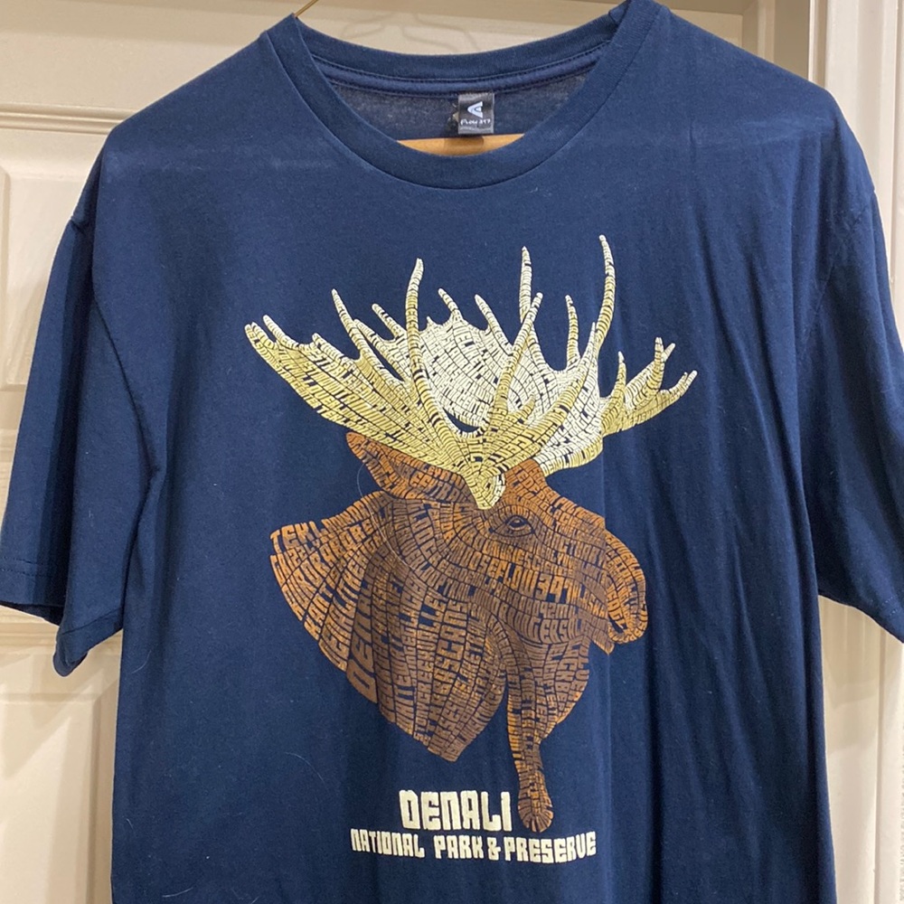 Denali National Park moose shirt